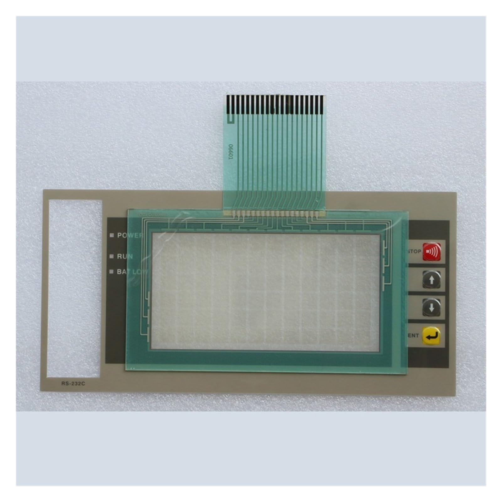 Wyświetlacz odporny na rezystancję, 2 szt. NT20M-KBA01/02/03 Wymienny tablet Plastikowa folia ochronna Rezystancyjna 7-10 cali(2pcs Film and Touch)