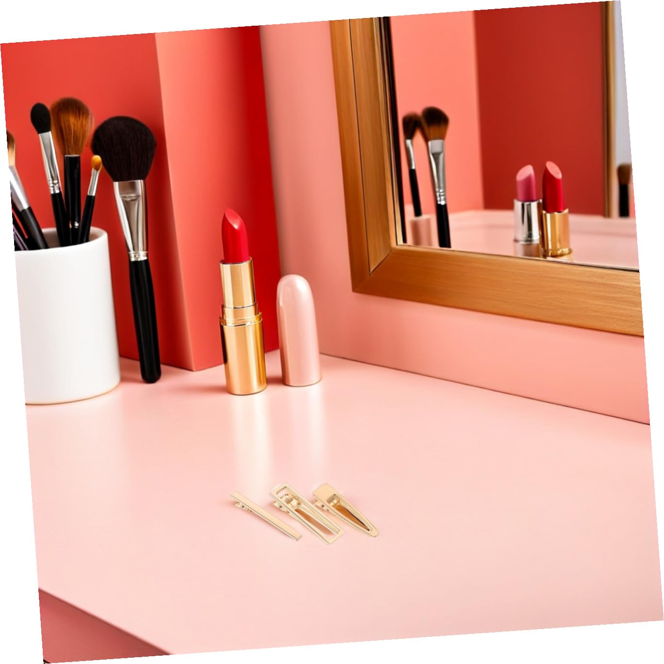 Hohopeti 60 pezzi Fermagli Capelli in Metallo Dorato di Tipi Clip Alligatore per Accessori Fai da Te Ragazze e Donne Delicati sui Capelli Resistenti e Leggeri per Uso Prolungato
