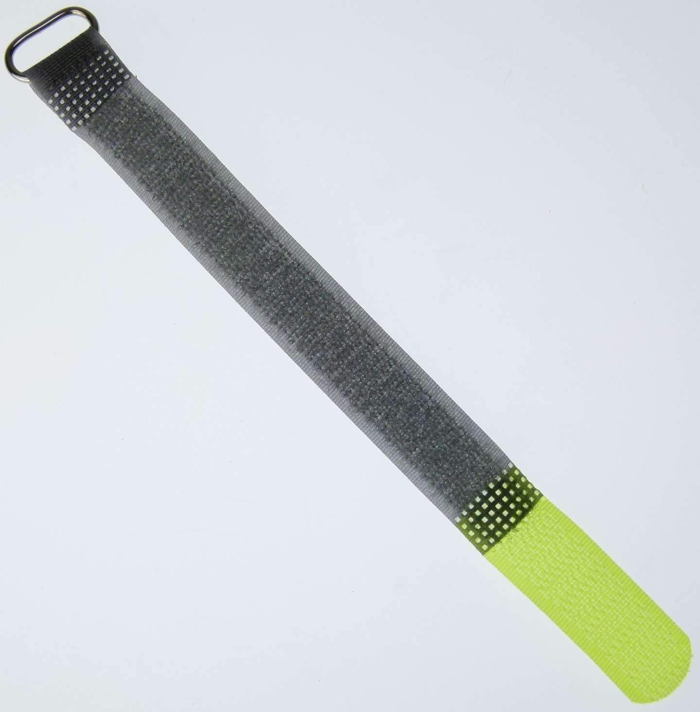 10x Klett-Kabelbinder 16 Cm, Neon-gelb – Wiederverwendbar, Mit Metallöse, Für Kabel Und Mehr
