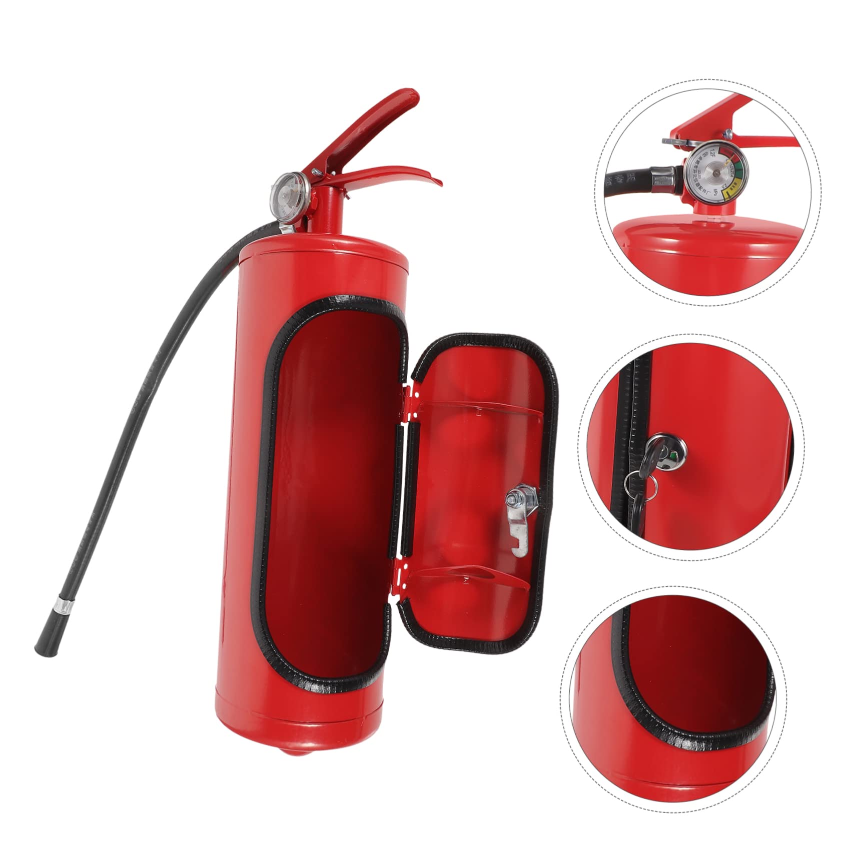 Feuerlöscher Weinkabinett Wein Aufbewahrungsbox Für Rotwein Mit Modernem Metall Design Und Kompakter Größe Ideal Als Jungengeschenk Und Dekoration