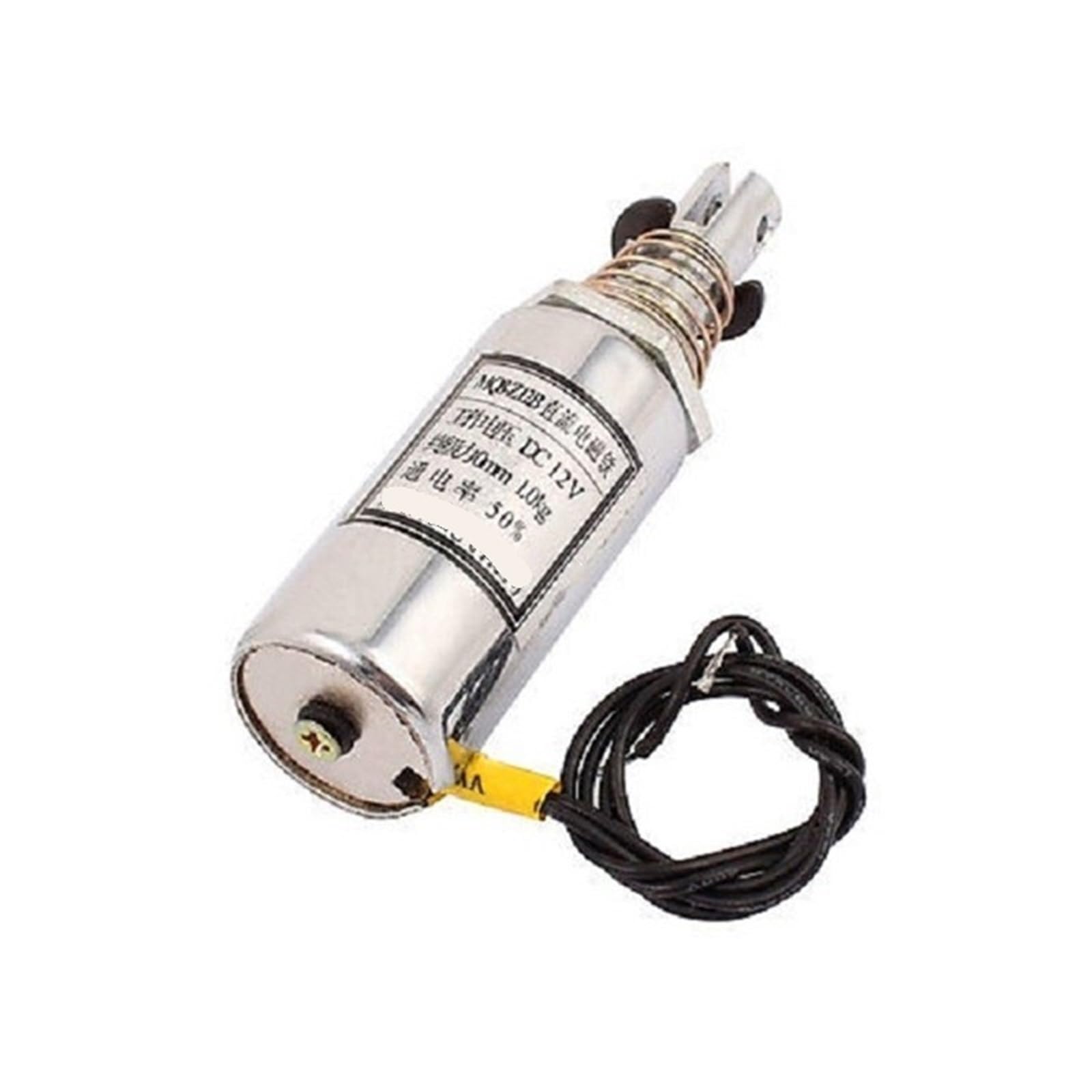 Électroaimant solénoïde DC 24V actionneur linéaire à ressort 1kg