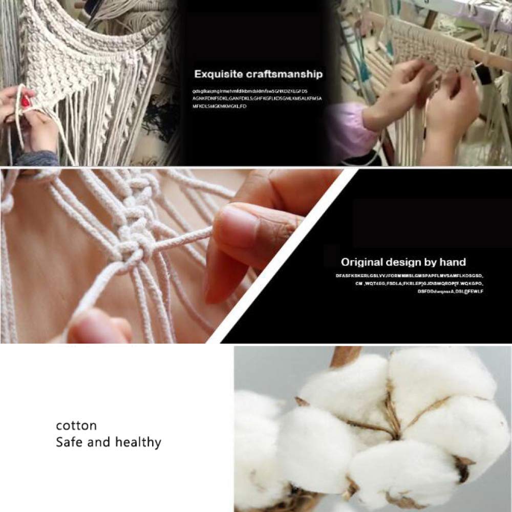 Tapiz Tejido a Mano de macramé, Adornos Colgantes, decoración de Pared de algodón, decoración del hogar, habitación, Arte, Fondo de Boda
