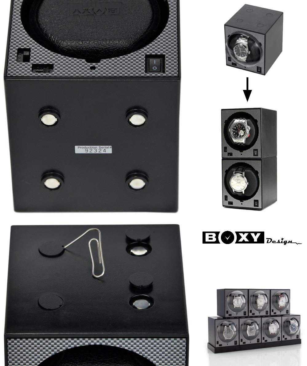 Aparato para dar cuerda BOXY Profesional 4 Base MAX, Relojero Automatico