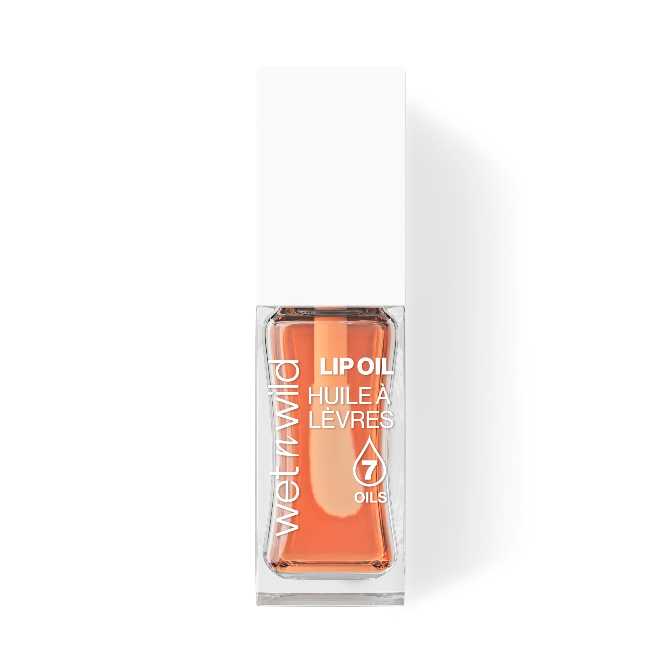 Lip Oil - Lightweight, Non-Sticky, Hydrating & Nourishing Formula with 7 Conditioning Oils, Vegan & Cruelty-Free - Orange Blossom