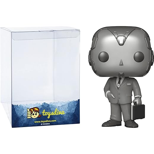 50S Vision (Chase): P O P ! Vinyl Figurine Bundle With 1 Compatible 'Toysdiva' Graphic Protector (714-52043 - B)