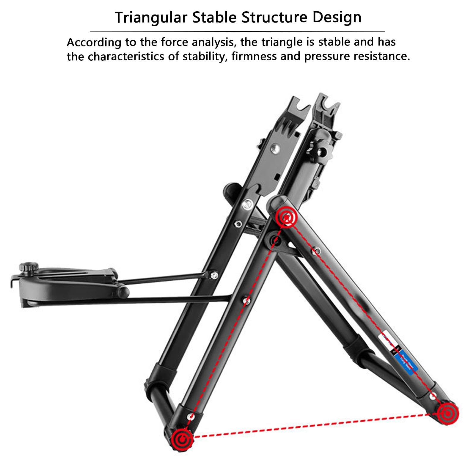 Zentrierständer Fahrrad, Laufrad Zentrierständer, Fahrrad Laufrad Wartung Laufrad Zentrierständer,Faltbarer Trimmständer, Fahrrad-Radhalter Faltbarer Pro-fi-Reifenzentrierständer Für 16-29-Zoll-Räd-er