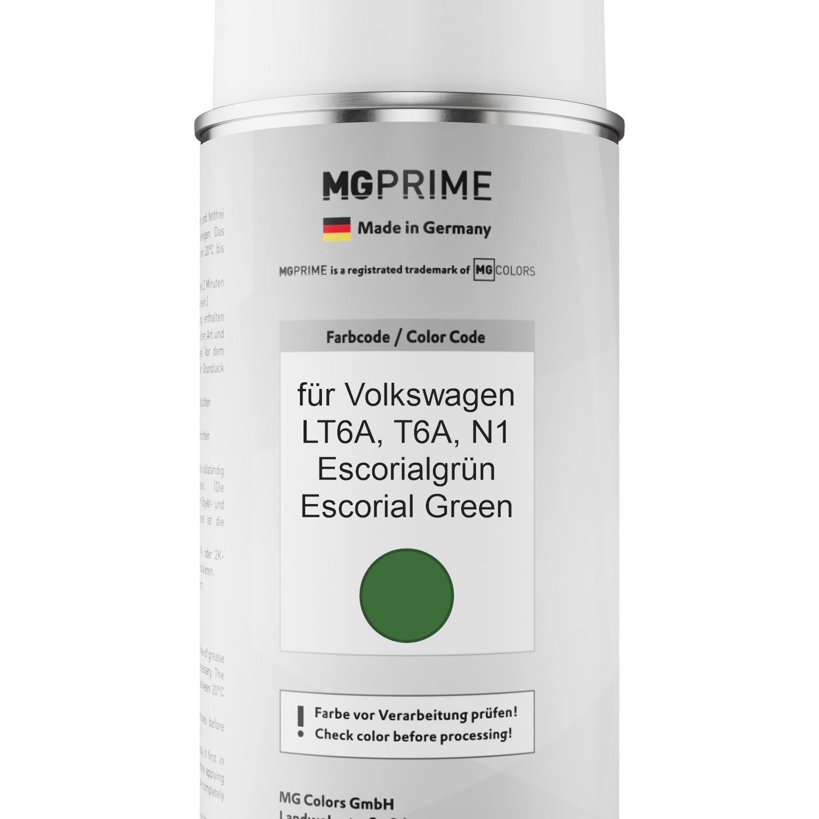 Peinture Voiture Bombes Aérosols Pour Volkswagen VW LR6A 2U