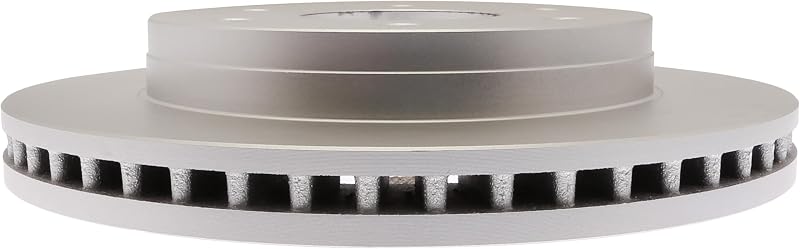 Disco de freio dianteiro ACDelco Silver 18A925AC em ferro fundido – 1 unidade
