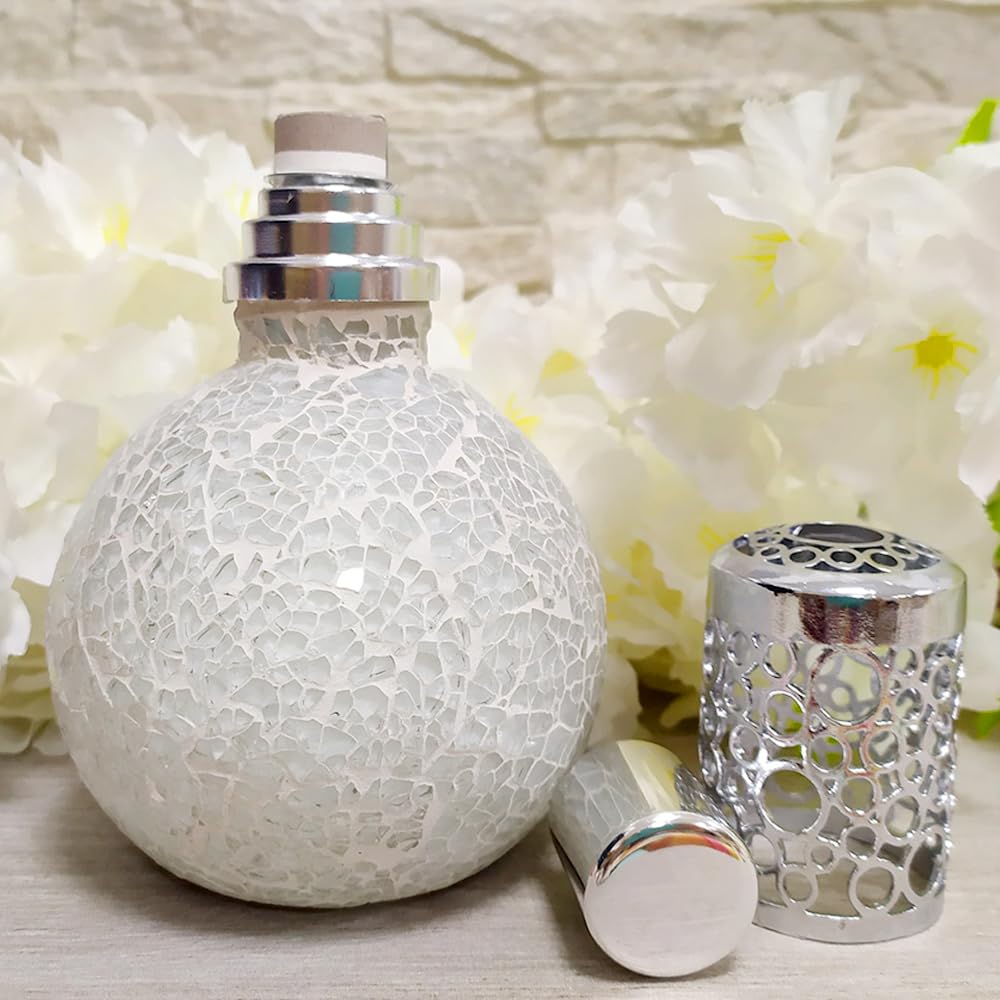 Pack Ahorro Lámpara Catalítica Mosaico Blanco + Fragancia Aroma Cotton Clean 500ml. Elimina malos olores e impurezas, perfuma y limpia.
