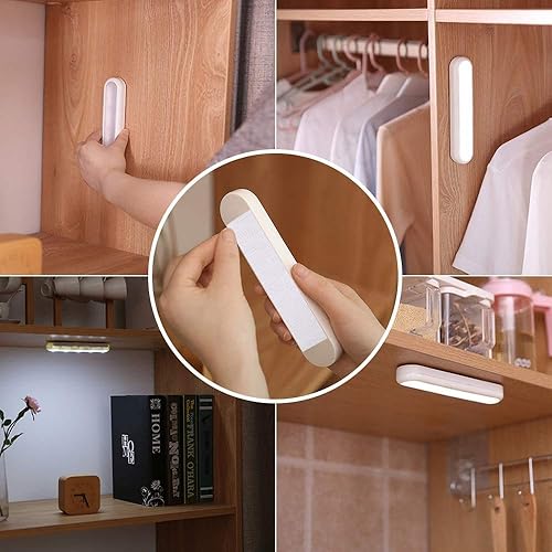 Miniatura 7 de BRAVESHINE Rollo de gancho y bucle autoadhesivo de fuerza industrial, 1.2 pulgadas, 16.5 pies, tiras de gancho adhesivo de doble cara, cinta de