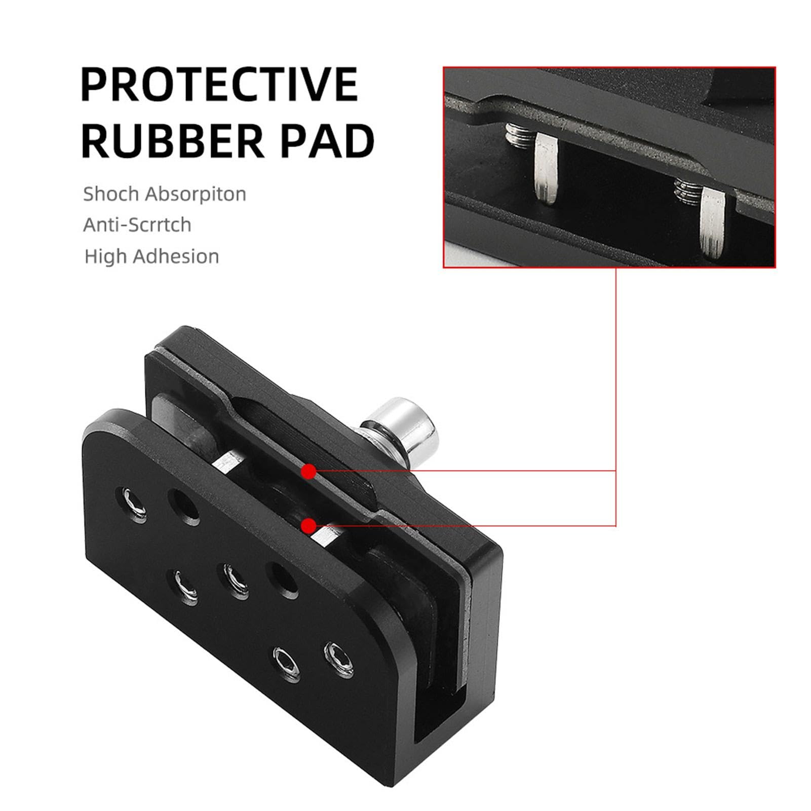 Kit De 2 Supports De Montage Pour Lumières De Capot - Fixation Robuste Pour Barre LED Voiture