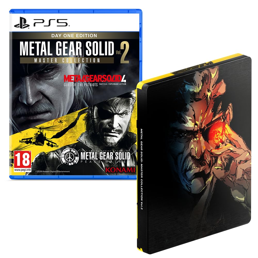 Metal Gear Master Collection Vol. 2 - Steelbook Bundle - PS5