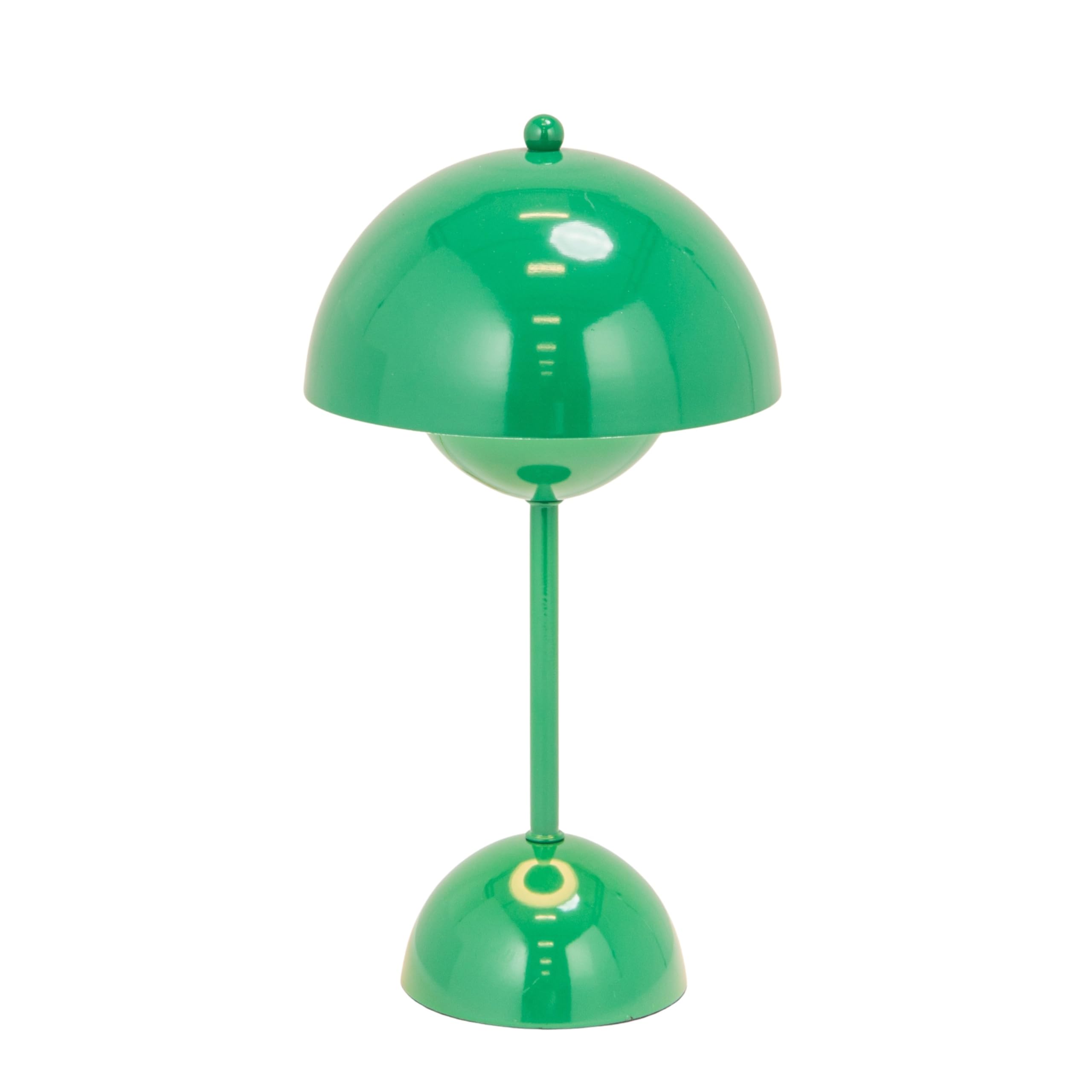 Creative Co-Op Metal LED Table Lamp with Inline Switch, Green