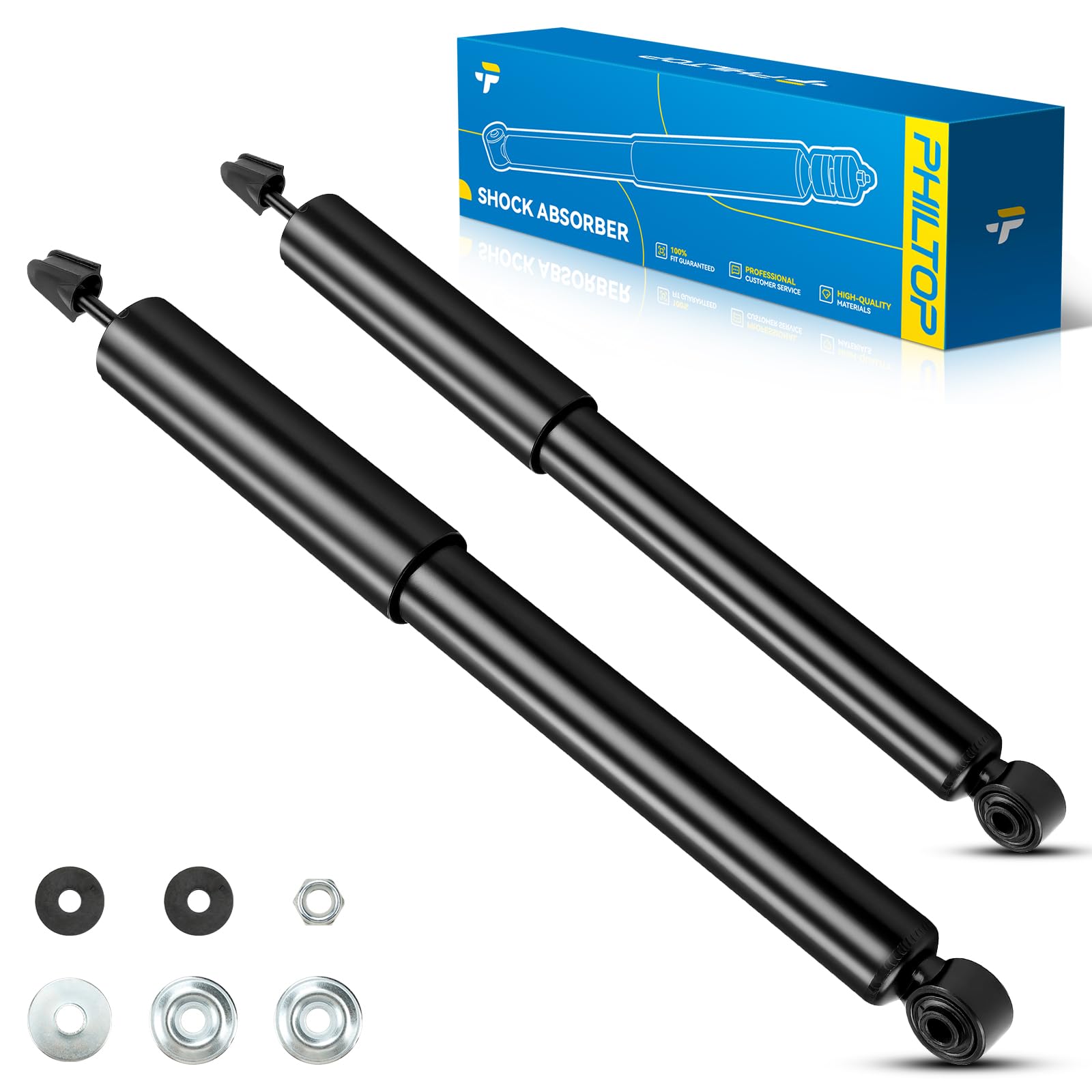 PHILTOP Rear Complete Struts Quick Shock Absorber Assembly for Tacoma 2pcs