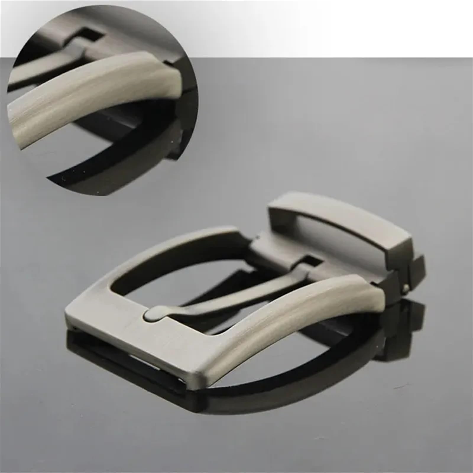 8 pezzi 40 mm fibbia for cintura da uomo in metallo fibbie ad ardiglione clip fai te in pelle artigianato jeans accessori for 3, cm-3,9 cm di larghezza Per Cinghie