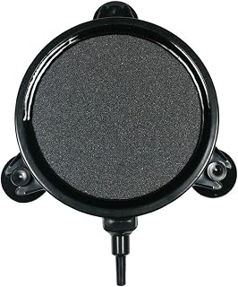 1Pc Bolha De Peixe Borbulhador De Aquário Hidropônico Difusor De Oxigênio Barra Kit De Disco Hidropônico Pedras De Ar Proppreto Para Tanque Borbulhadortanque De Lagoa