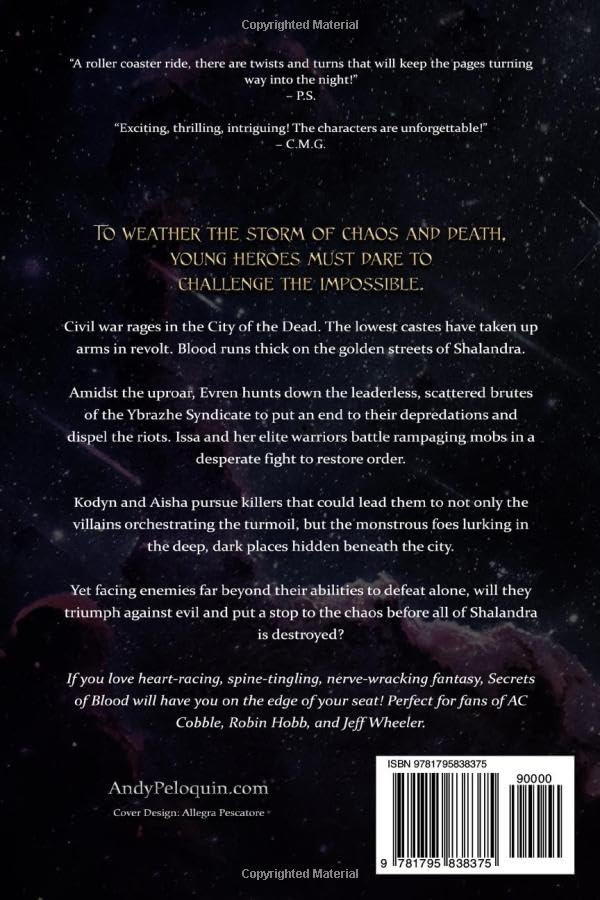 Secrets of Blood: An Epic Fantasy Young Adult Adventure (Heirs of Destiny) - Image 2