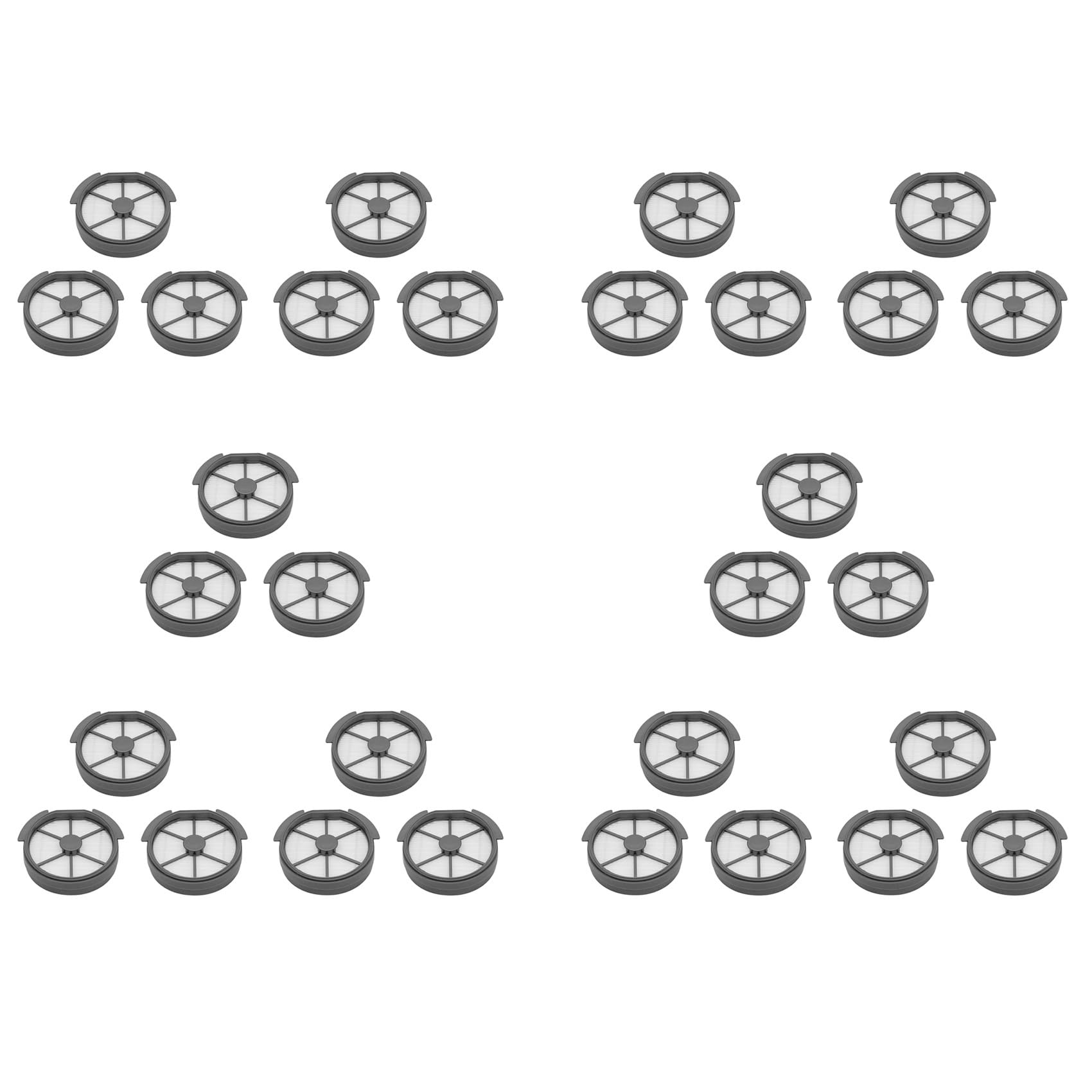Cwmiibili 30PCS Replacement Parts for T12 / T12 PLUS Handheld Vacuum Cleaner Front Filter Accessories