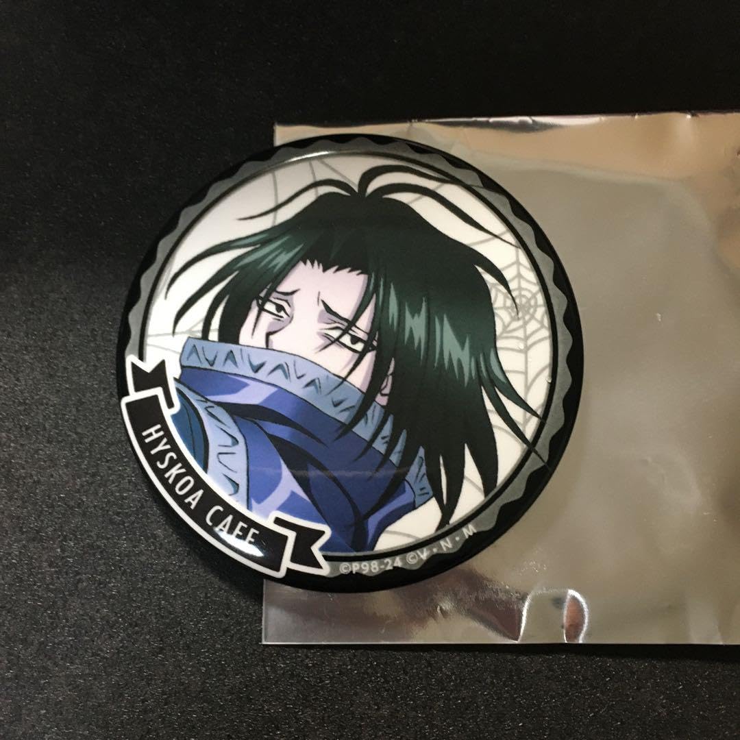 Amazon.co.jp: HUNTER×HUNTER ヒソカフェ フェイタン缶バッジ : おもちゃ