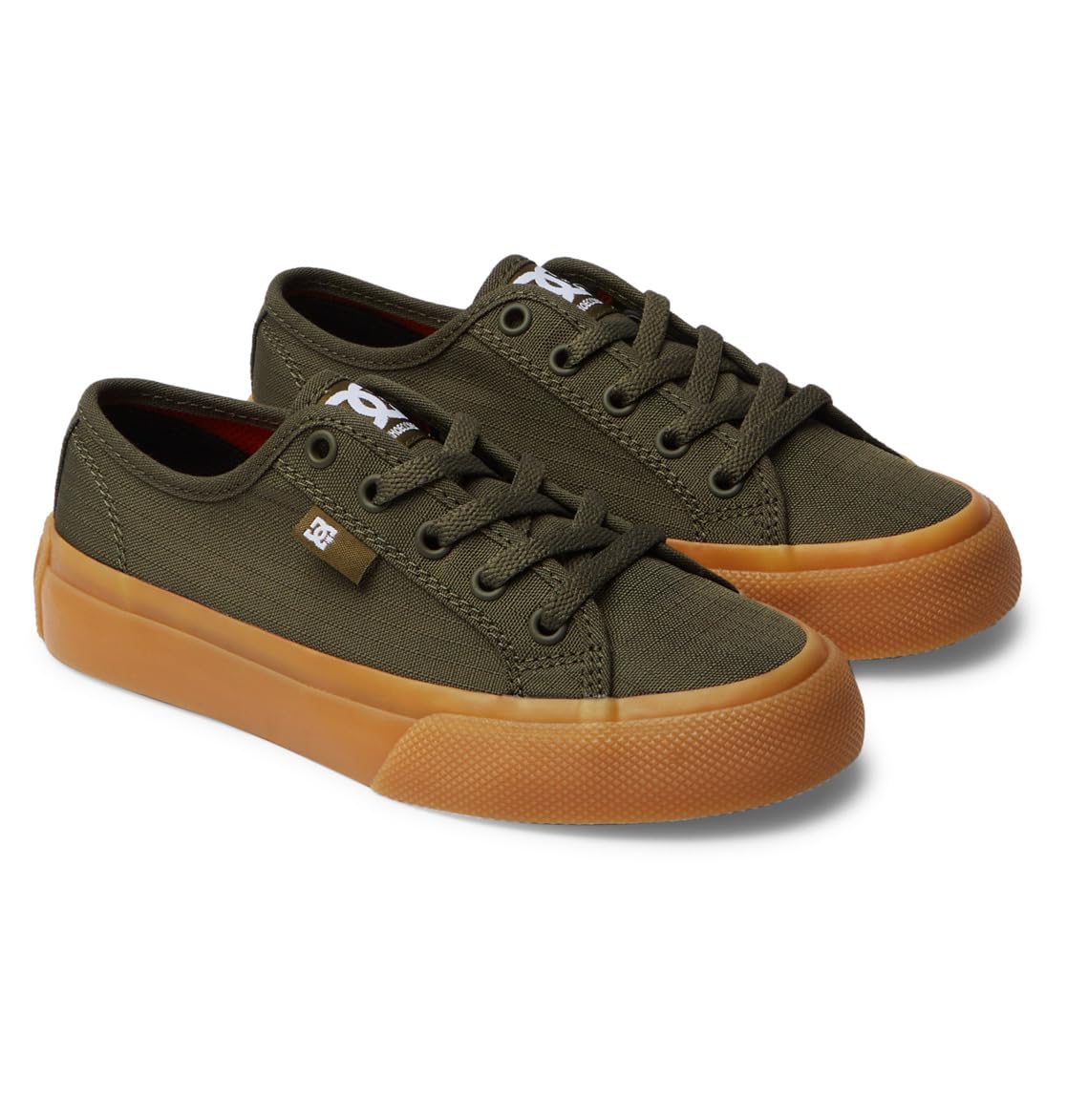 Dc Shoes Manual Sneaker, Dusty Olive, 1 UK
