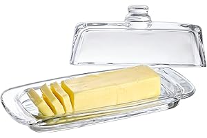 Art Glass Butter Keeper (8 Inches)