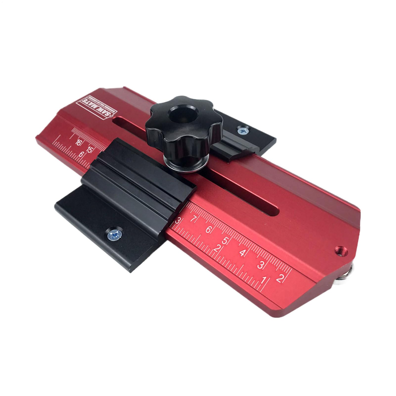 Rail de guidage pour scie à table en métal avec pince réglable de précision