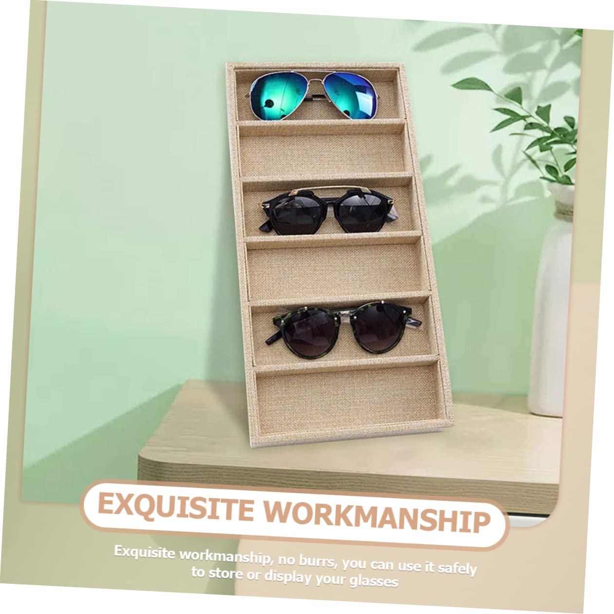 GALPADA 3stücke Sonnenbrillenhalter Und Brillenorganizer Mit Fächern Eleganter Aufbewahrungskoffer Für Eyewear Für Zuhause Und Unterwegs Robust Und Langlebig