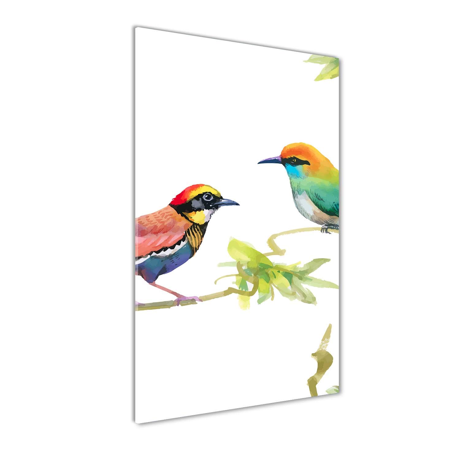 Image sur verre panoramique 60x120 lavable et résistante pour cuisine