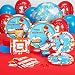 Dr Seuss 1st Birthday Party Supplies - Standard Party Pack for 16