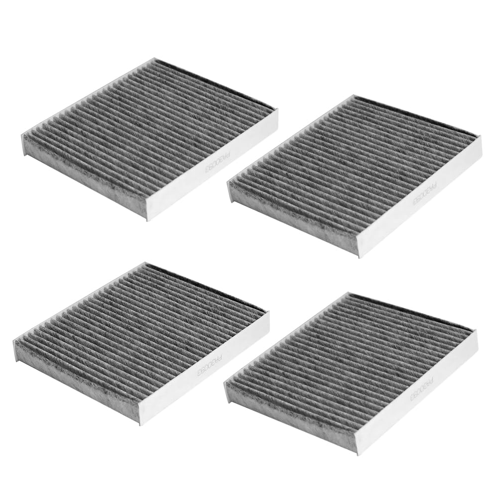 Amazon.com: Set of 4 PA30093 cabin air filter with Activated