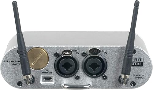 Miniatura 3 de VocoPro Sistema de audio inalámbrico profesional libera tu altavoz activo de cables, XLR, plata, DigiNet-Stereo