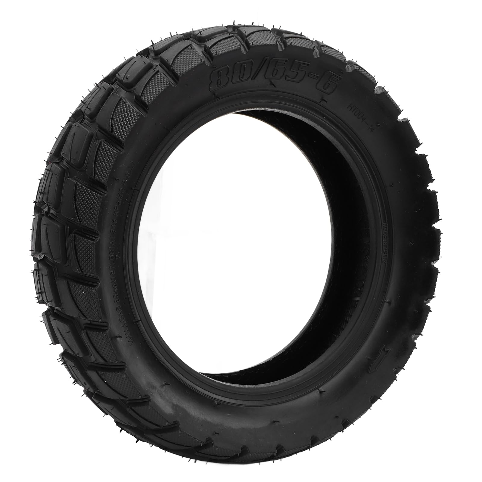 Pneumatici esterni 80/65-6 per scooter elettrici, gomma ispessita, antiscivolo, ammortizzanti, per scooter, fuoristrada vuoto per la sostituzione