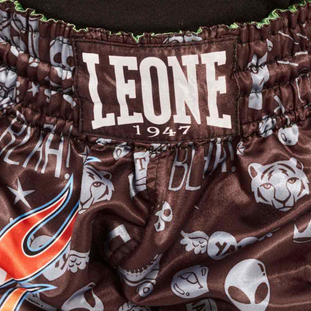LEONE 1947 Pantaloncini Boxe - Pantalones Cortos Kick-Thai Jr. Unisex - Niños y jóvenes