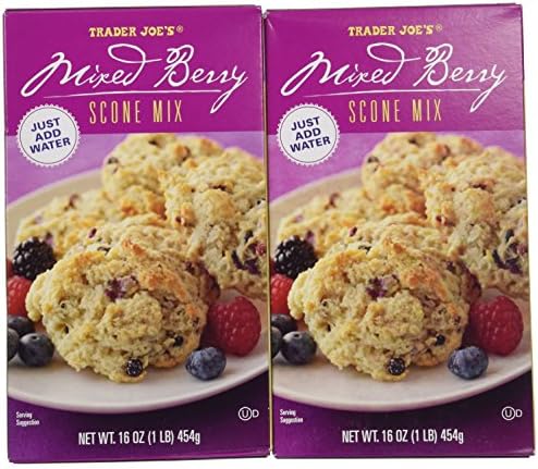Trader Joe's Mixed Berry Scone Mix - 2 Pack