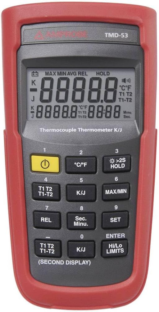 TMD-53 Thermocouple Thermometer, K/J-Type
