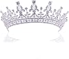 Hair Accessories for Women Fashion Baroque Luxury Crystal Bridal Crown Tiaras Light Gold Diadem Tiaras for Women Bride Wedding Style2