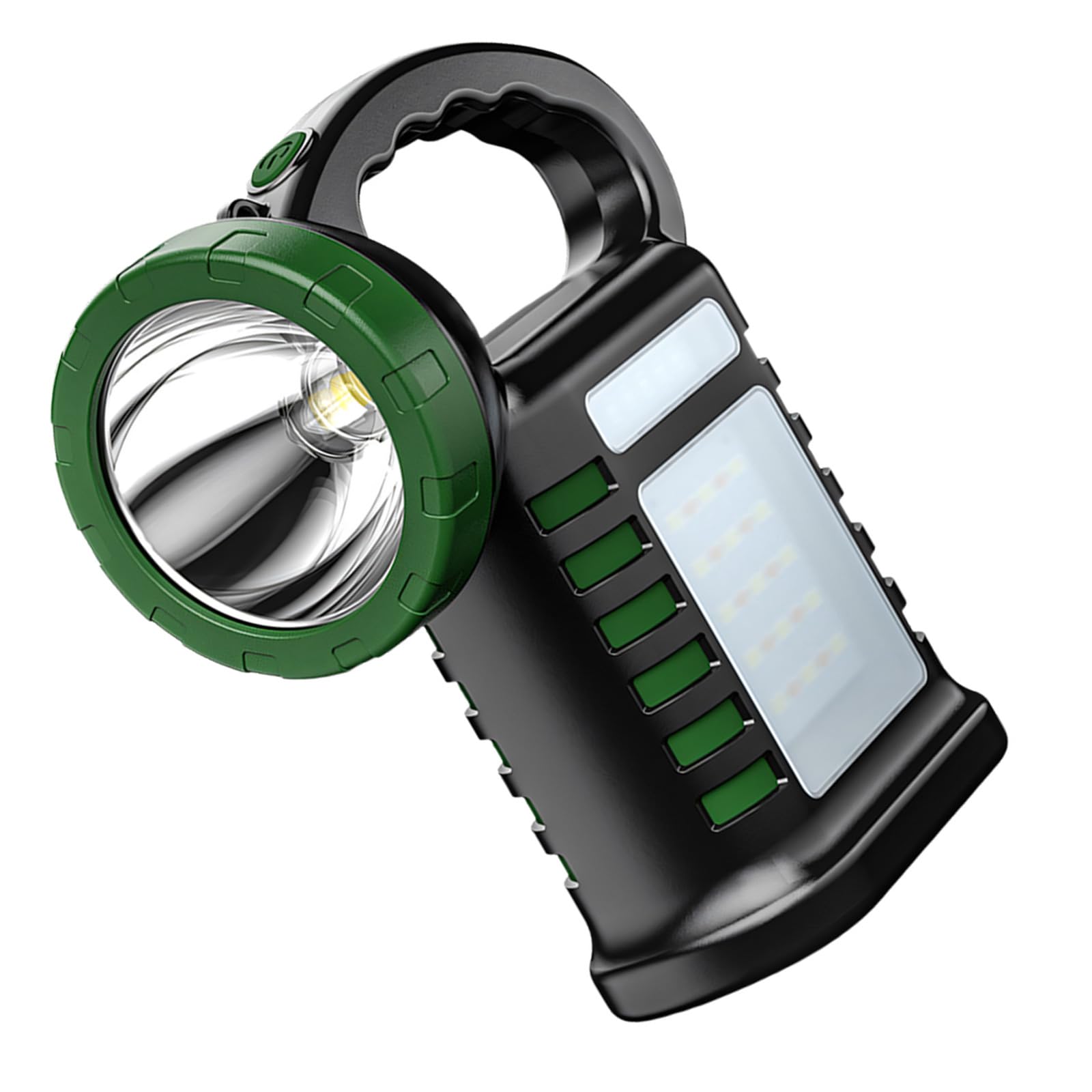 OSNIYAW Multifunctional Searchlight Work Light Portable Solar Rechargeable LED Flashlight for Emergencies Situations Enduring Solar Rechargeable Work Light