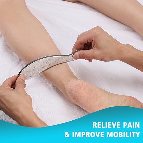 Miniatura 7 de Herramientas Gua Sha, herramienta de masaje de raspado de acero inoxidable, herramientas IASTM, herramientas de raspado miofascial para terapia