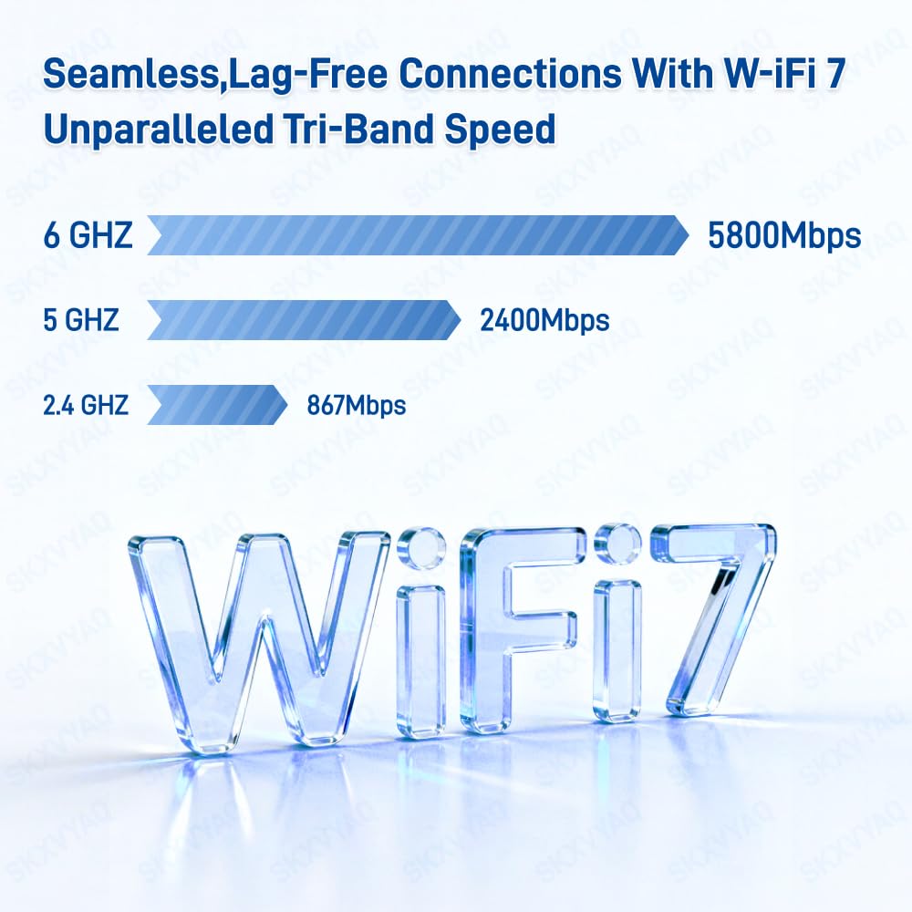 per GIGABYTE WiFi 7 Antenna 2.4G 5G 6G WiFi 6E WIFI7 per GIGABYTE X870 Series Scheda Madre con Nuova Interfaccia Nero