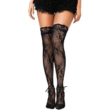 ShawGobow Sexy Lace Thigh High Socks Size 0-10