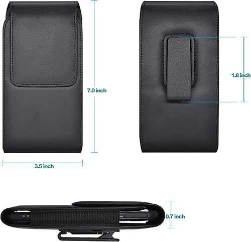 Miniatura 3 de Funda para teléfono celular con clip para cinturón para Samsung Galaxy S23 Ultra S22 Ultra S21 Ultra S21 S20 FE S10 A54 A53 A52 A34 A14 A13 A12 5G