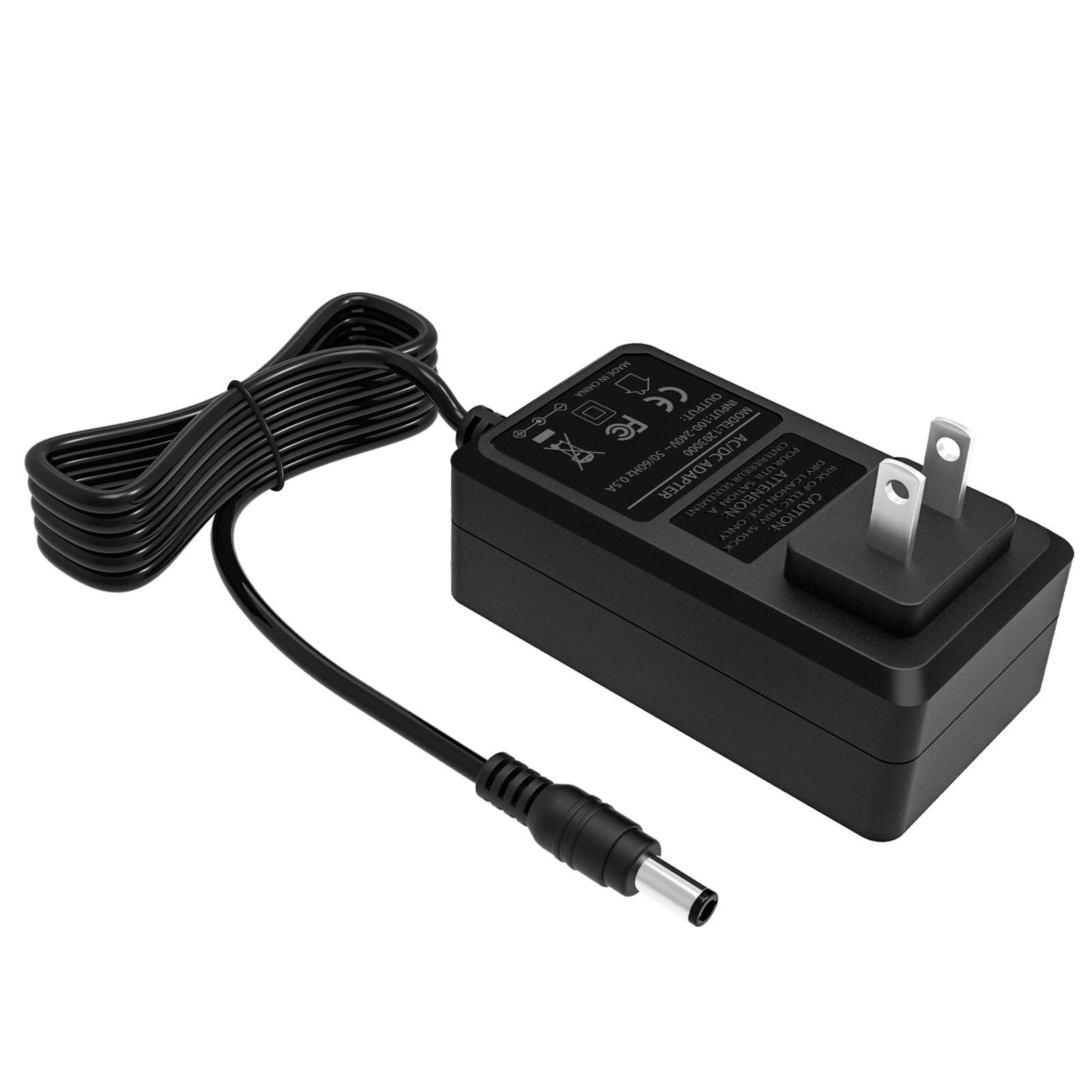 Photo 1 of 12V Foot Massager Charger Compatible with Nekteck RENPHO Breo Snailax Medcursor Etekcity MOUNTRAX Shiatsu Neck and Back Massager Machine AC Power Supply
