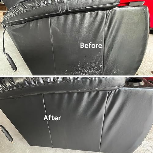 Miniatura 2 de Leather Hero Limpiador y restaurador  4oz (hace 16 onzas)  Seguro para todo el cuero liso  Fabricado en Estados Unidos, Claro