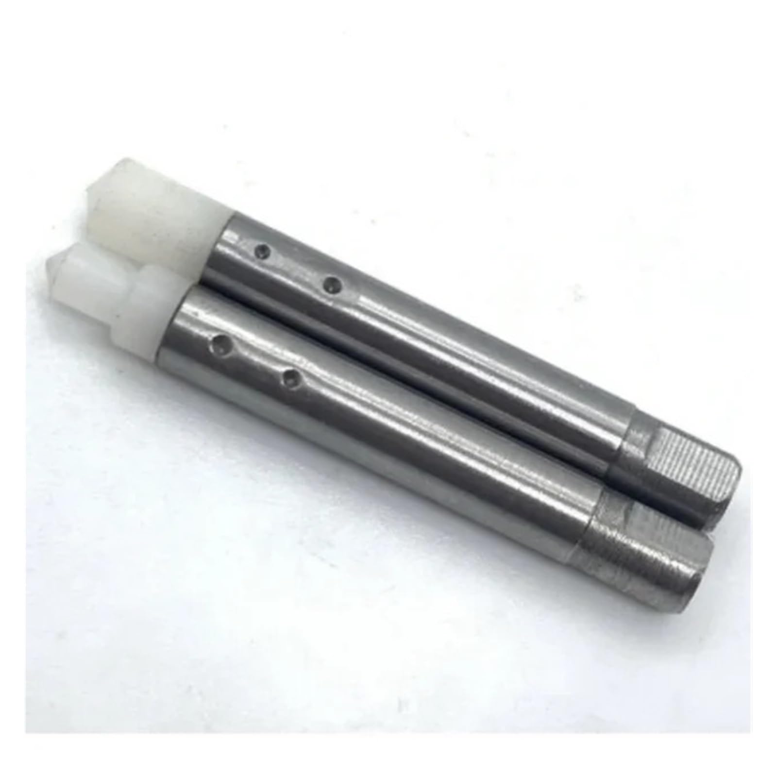 2 piezas de pasta de pulido abrasiva de diamante compatible con la tapa del conjunto de válvula del inyector Common Rail diésel, herramienta de pulido de piezas, varilla de acero(2PCS plastic head ro)