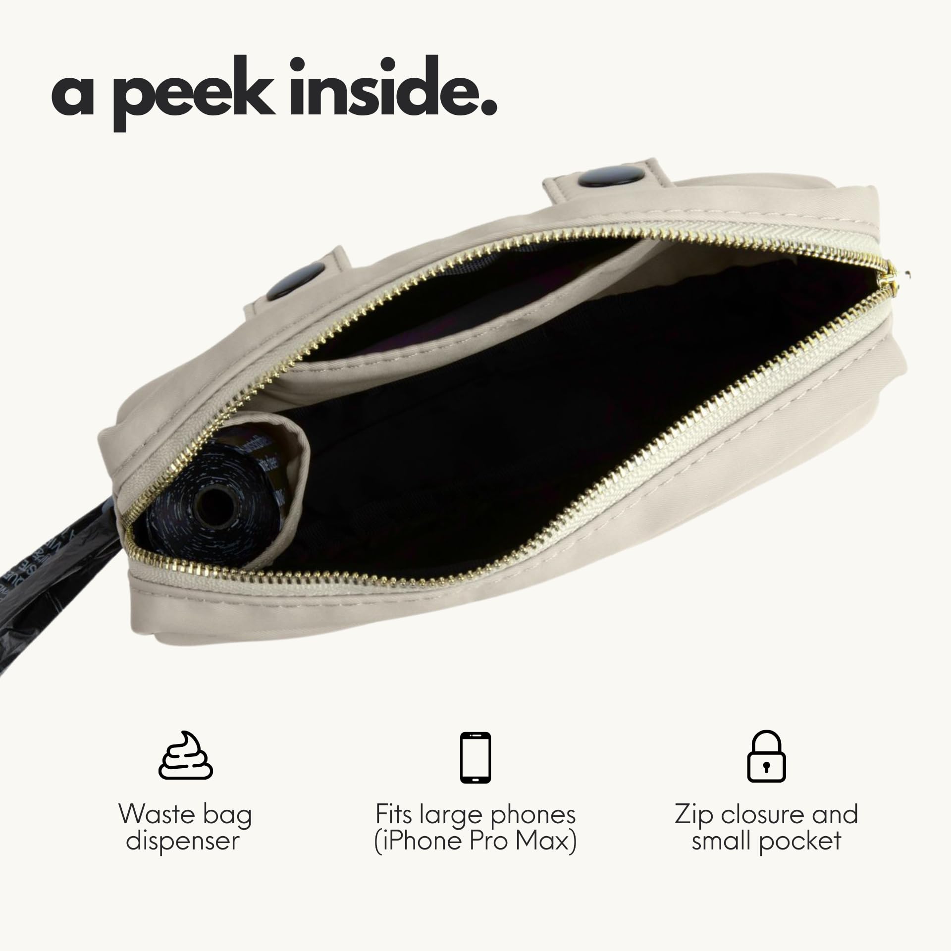 Elby, Laisse Mains Libres pour Chien avec Pochette à friandises, Laisse à bandoulière avec Sac Banane, Sac de Marche pour Dressage d'animaux de Compagnie, Accessoires et Essentiels pour Chiens de