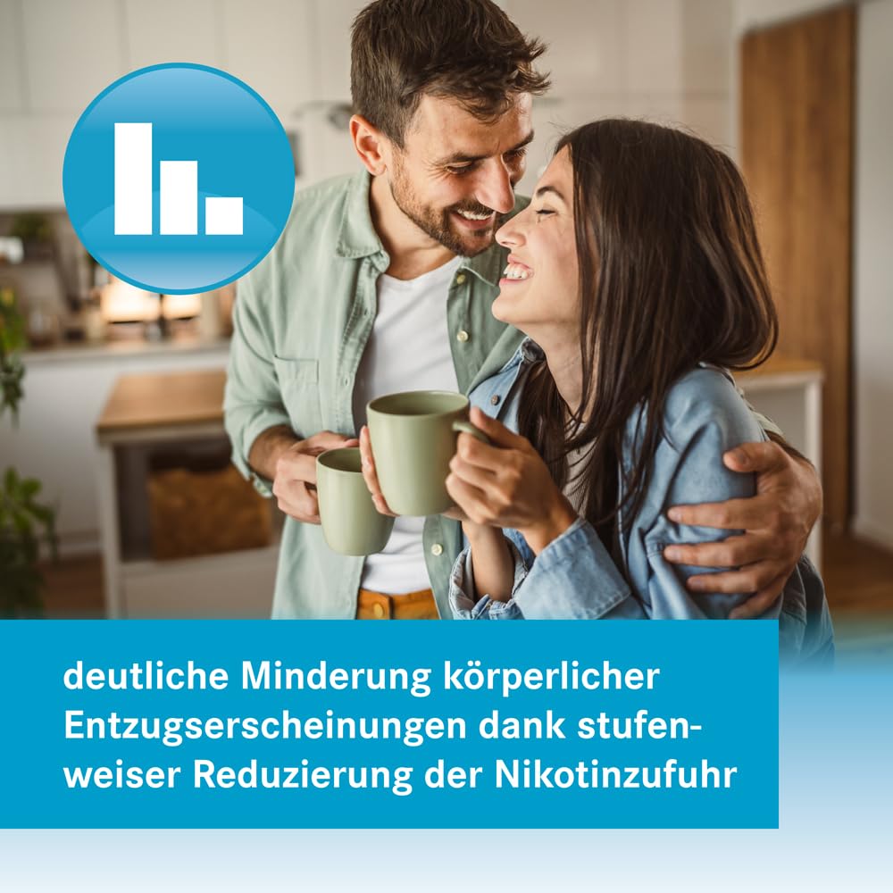 nikofrenon 21 mg/24 Stunden Pflaster, transdermale Nikotinpflaster, 56 St | Zur Unterstützung der Raucherentwöhnung, mindert Entzugserscheinungen bei Nikotin-Abhängigkeit, 24h Wirkung