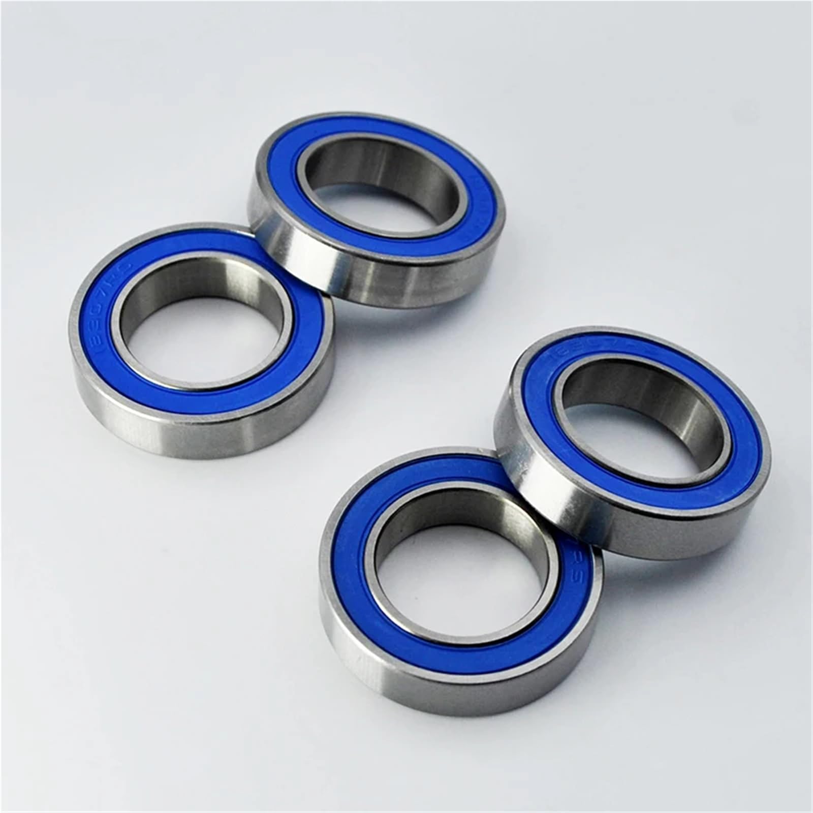 Lot de 2 ou 10 roulements hybrides en céramique 18307 2RS, 18 x 30 x 7 mm, alésage 18 mm, roulements à billes 6903/18(2Pcs)
