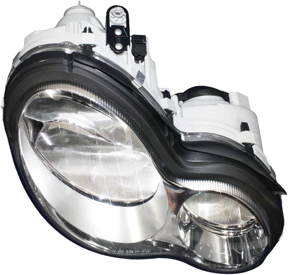 CarLights360 For Mercedes-Benz C32/C230/C240/C280/C320/C350 Sedan/Wagon Headlight Assembly 2005 2006 2007 Pair Driver and Passenger Side | MB2502148 | MB2503148 | 203 820 15 59