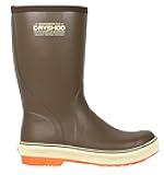 Seamonster FLX Premium Rubber Fishing Boot | Mid-Calf Height | Waterproof | Brown | Non-Slip