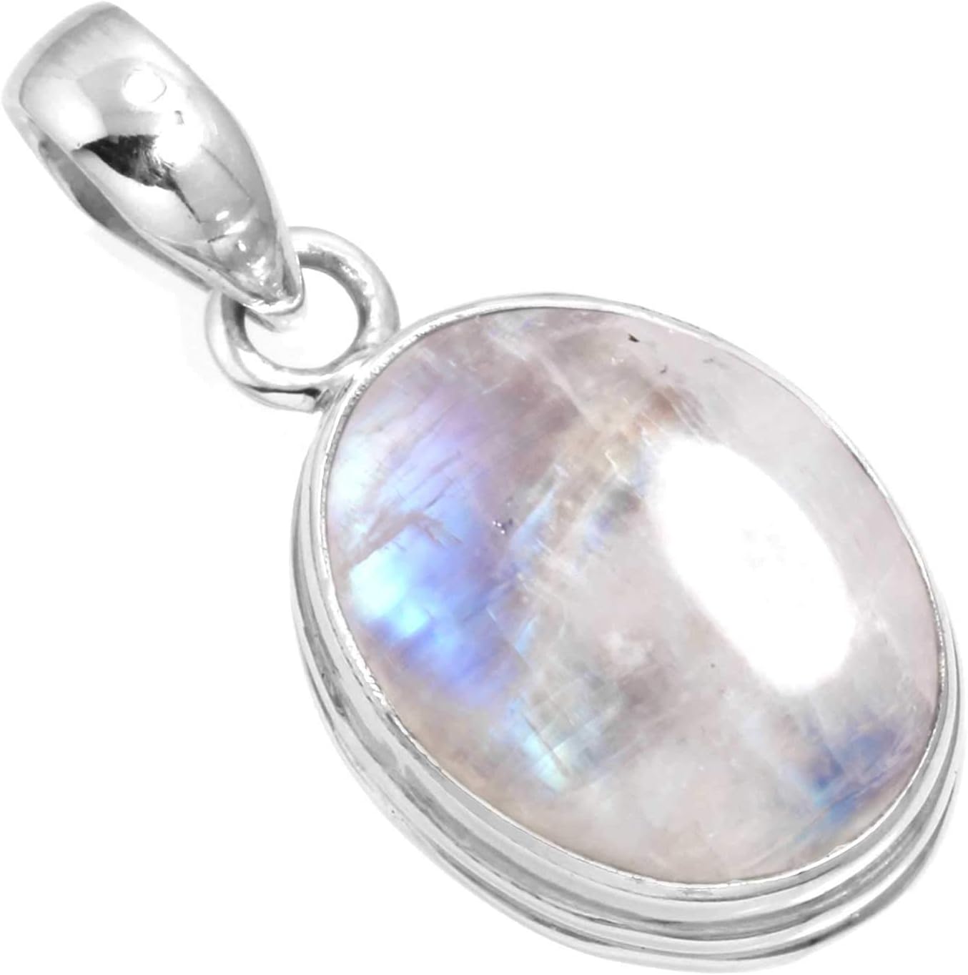 Onyx, Garnet, Agate, Turquoise Oval Handmade Pendant Necklace Genuine 925 Sterling Silver Boho Chunky Natural Gemstone Jewelry For Women